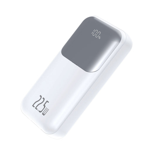 TRUSMI PD22.5W Ultra MINI DIGITAL With L+C Cable POWER BANK 10000mAh White