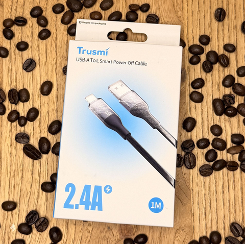 Trusmi USB-A To L Smart Power Off Cable 2.4A 1M
