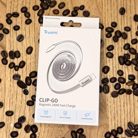 Trusmi Clip-Go Magnetic 240W Fast Charge Cable