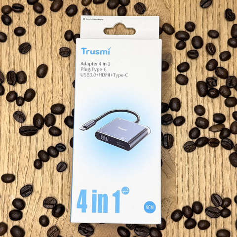 Trusmi 4 In 1 Type-C Hub Adapter