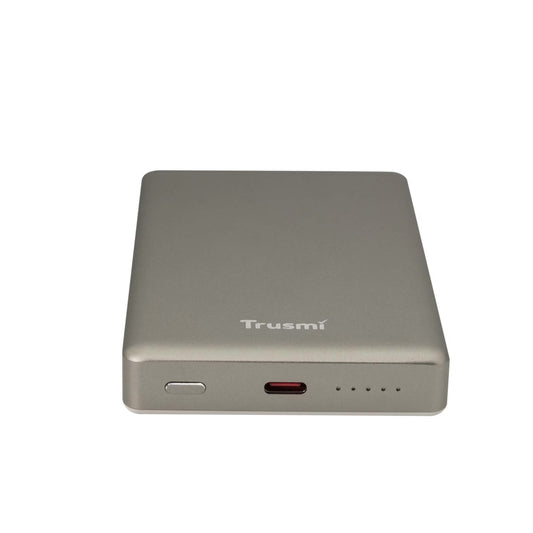 TRUSMI PD20W Ultra-thin Magnetic Wireless Charging Power Bank 10000mAh Titanium Gold