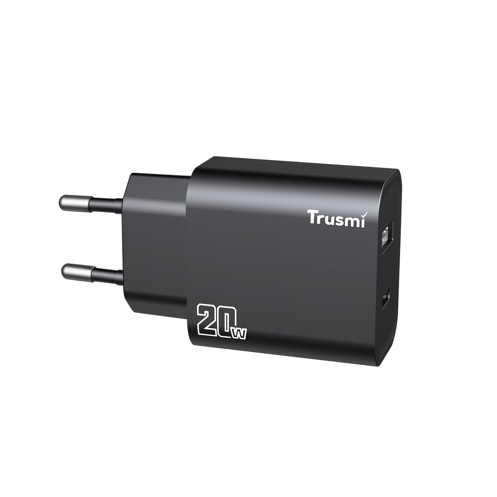 TRUSMI EU Series PD20W AC GaN Fast Charger Set with CL Cable