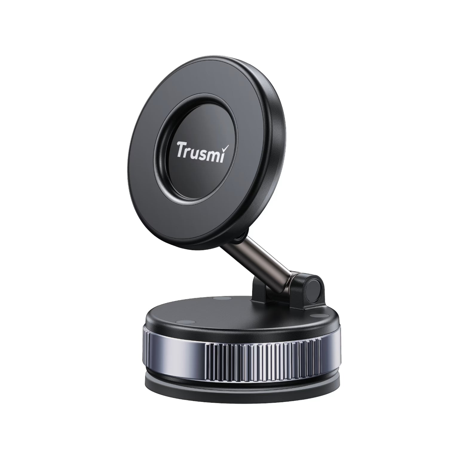 TRUSMI Vacuum Magnetic Car Holder (Manual) Black
