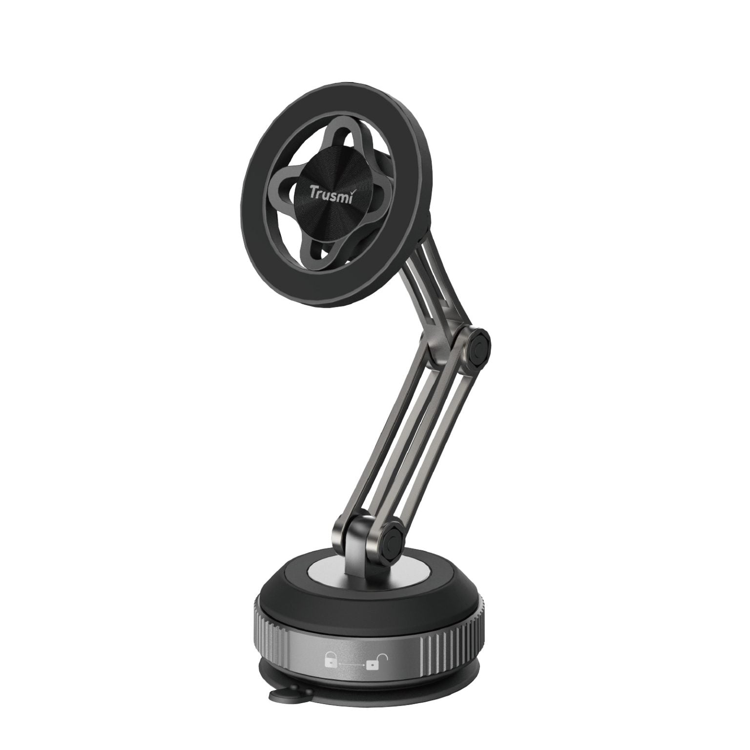 TRUSMI Cantilever folding (manual) vacuum suction phone holder