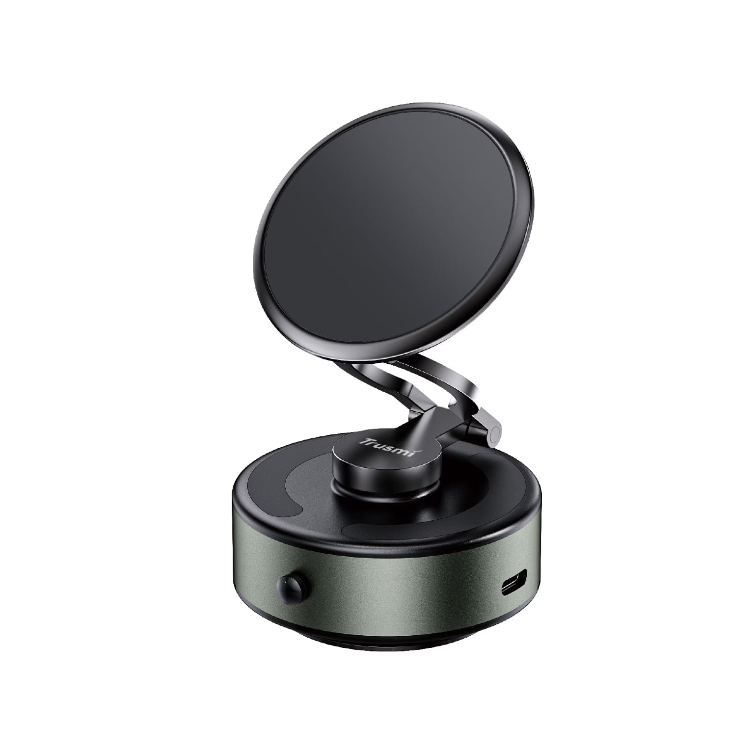 TRUSMI Vacuum Magnetic Car Holder (Electric) Black