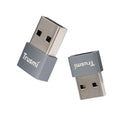 TRUSMI USB-A 2.0 Male to Type-C Female OTG Charging Audio Adapter