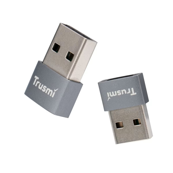 TRUSMI USB-A 2.0 Male to Type-C Female OTG Charging Audio Adapter