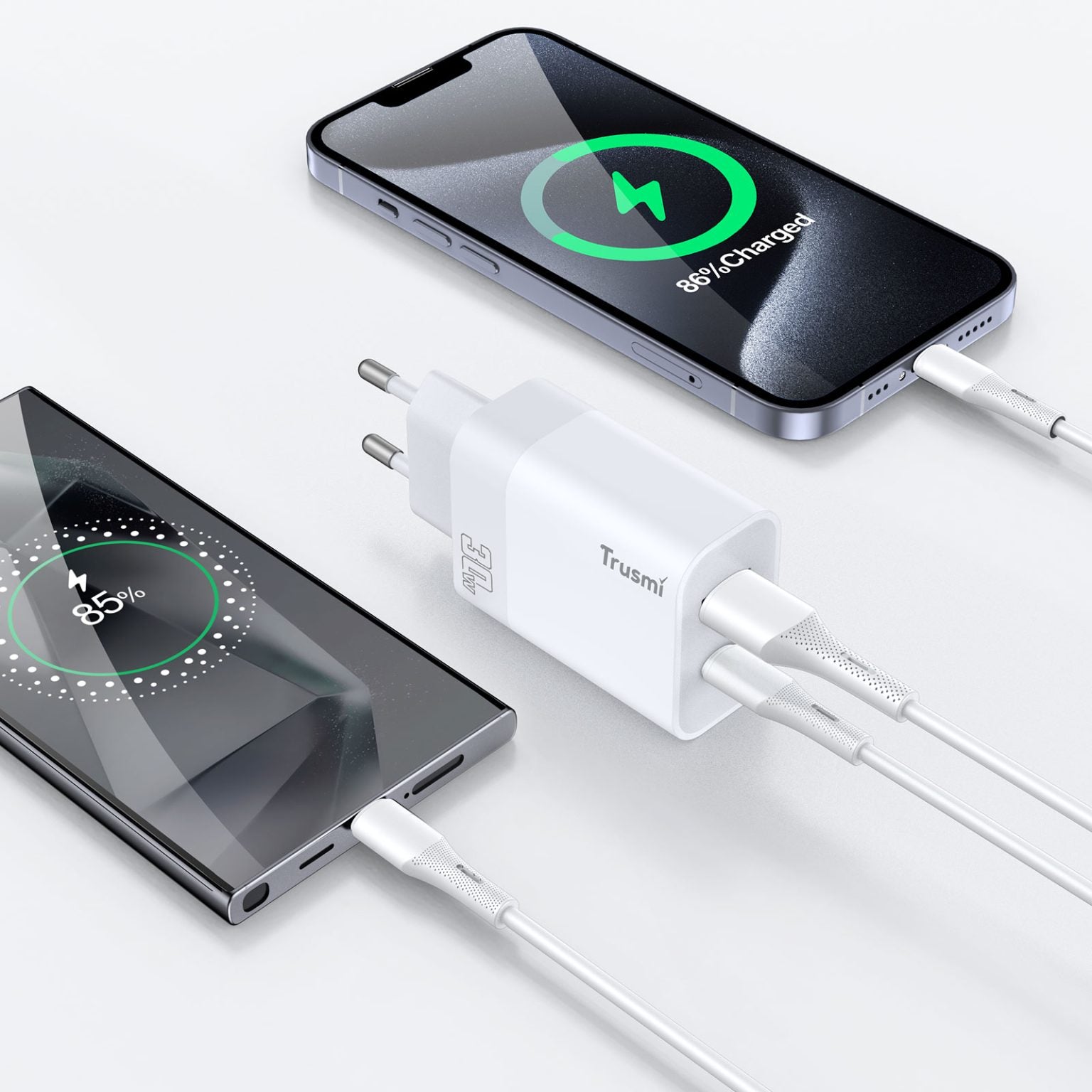 TRUSMI PD30W A+C GaN Fast Charger