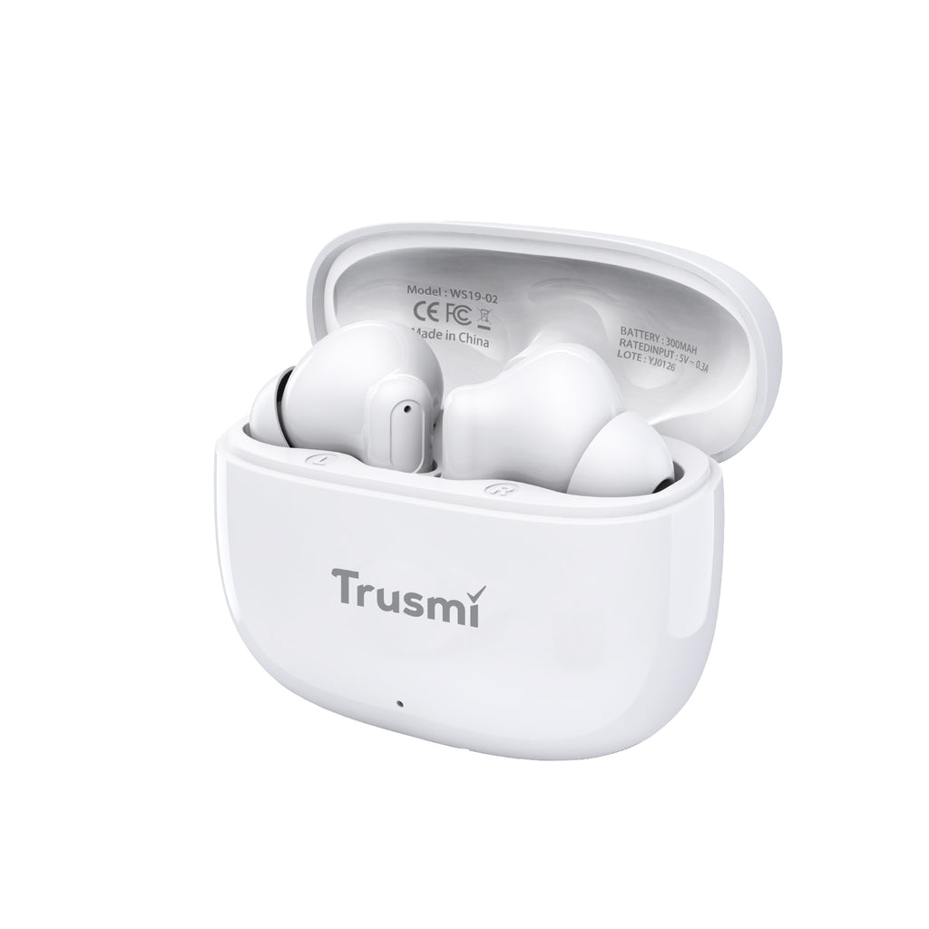 TRUSMI Minimalist In-Ear Wireless Earphone White