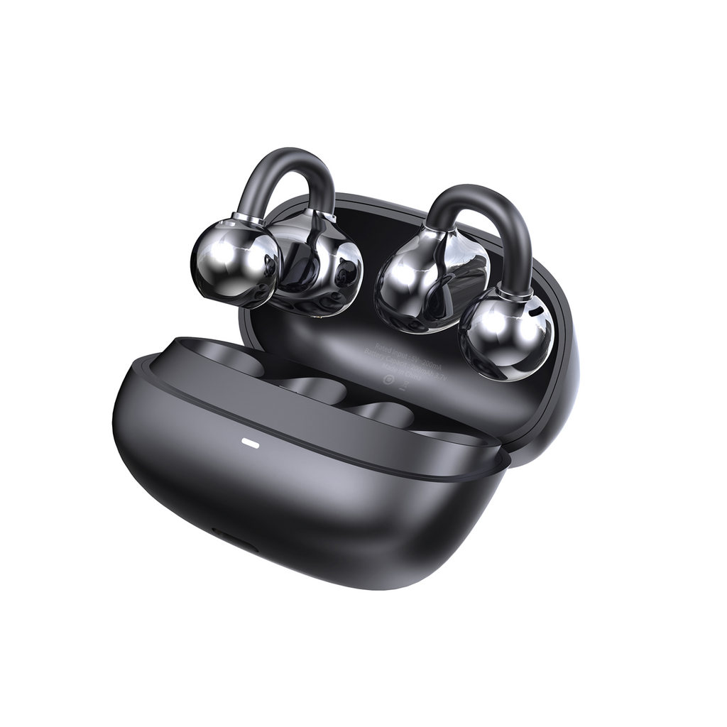 TRUSMI OWS Clip-On Wireless Earphone Black
