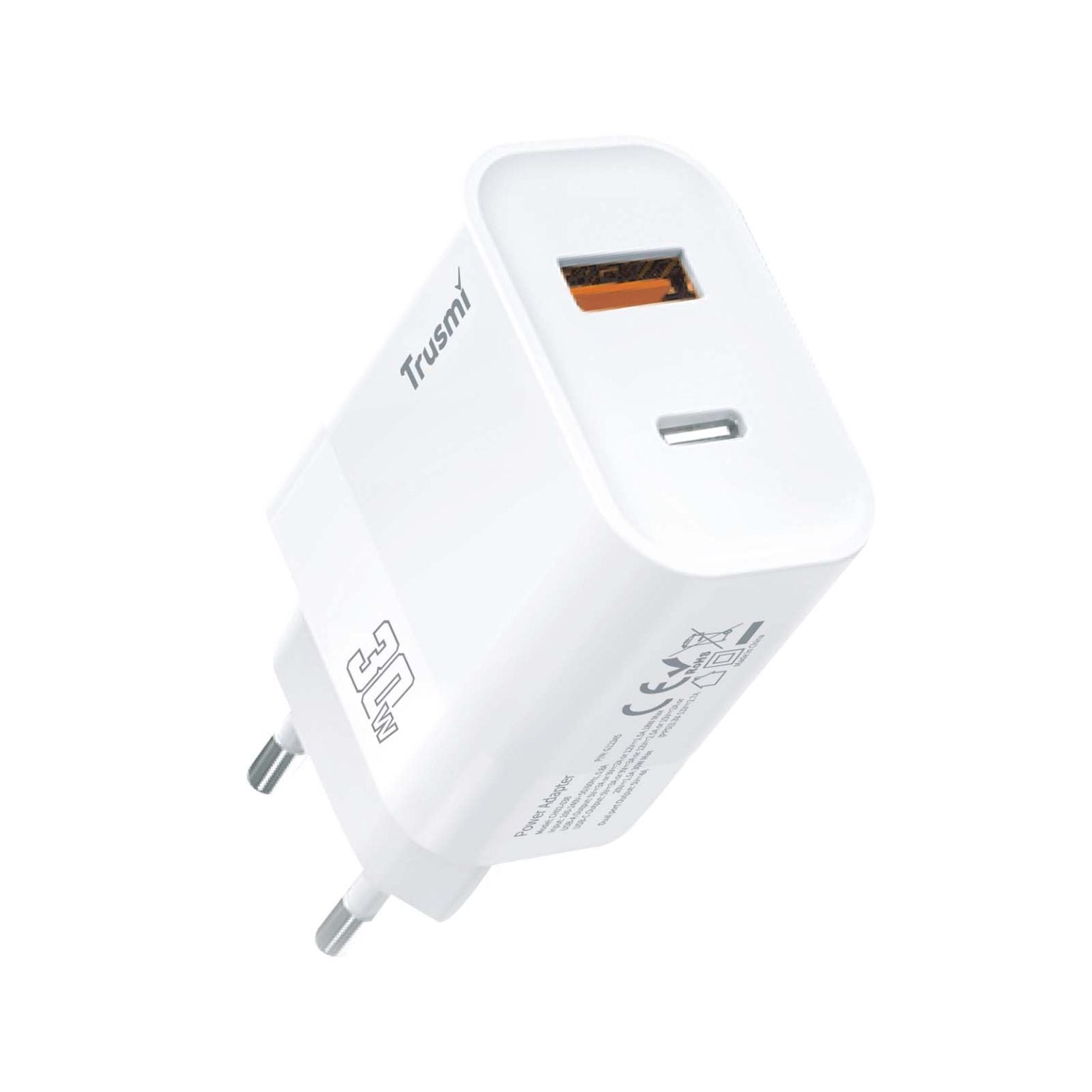 TRUSMI PD30W A+C GaN Fast Charger