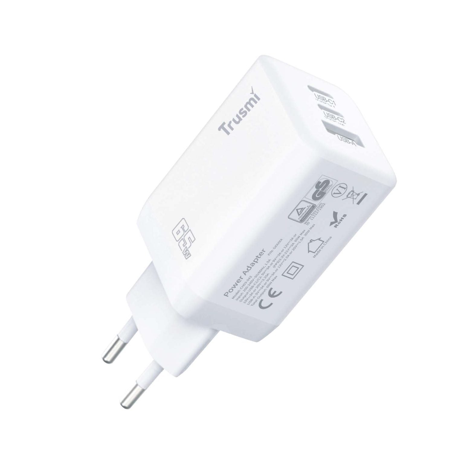 TRUSMI PD65W A+2C GaN Fast Charger