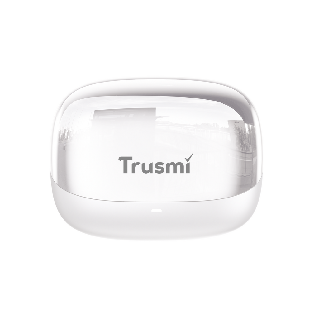 TRUSMI OWS Clip-On Wireless Earphone White