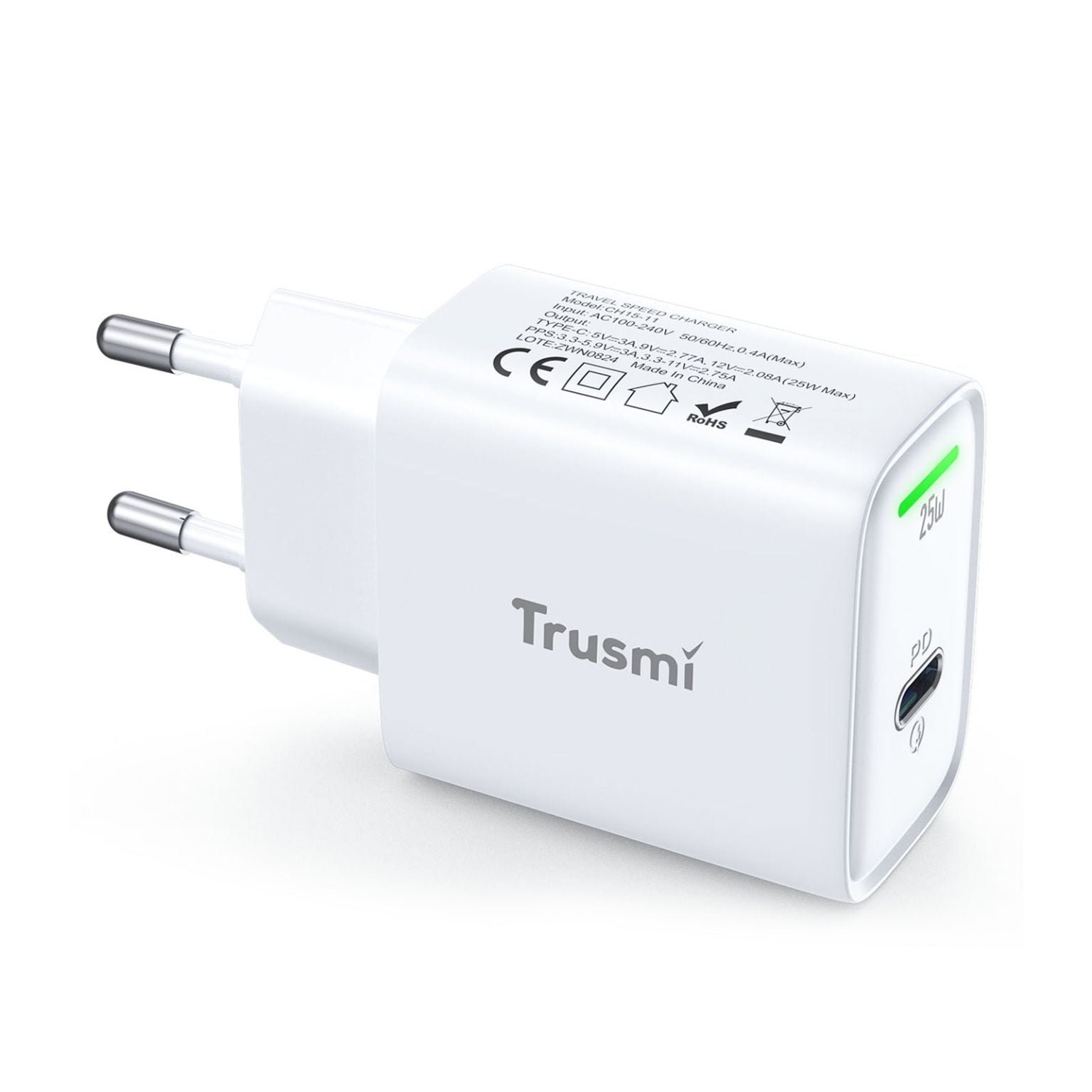 TRUSMI PD25W Single C LED Fast Charger