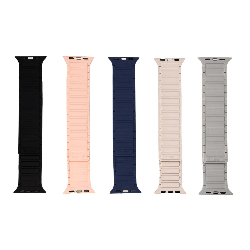 TRUSMI Magnetic Silicone Watch Band 42/44/45/46/49MM