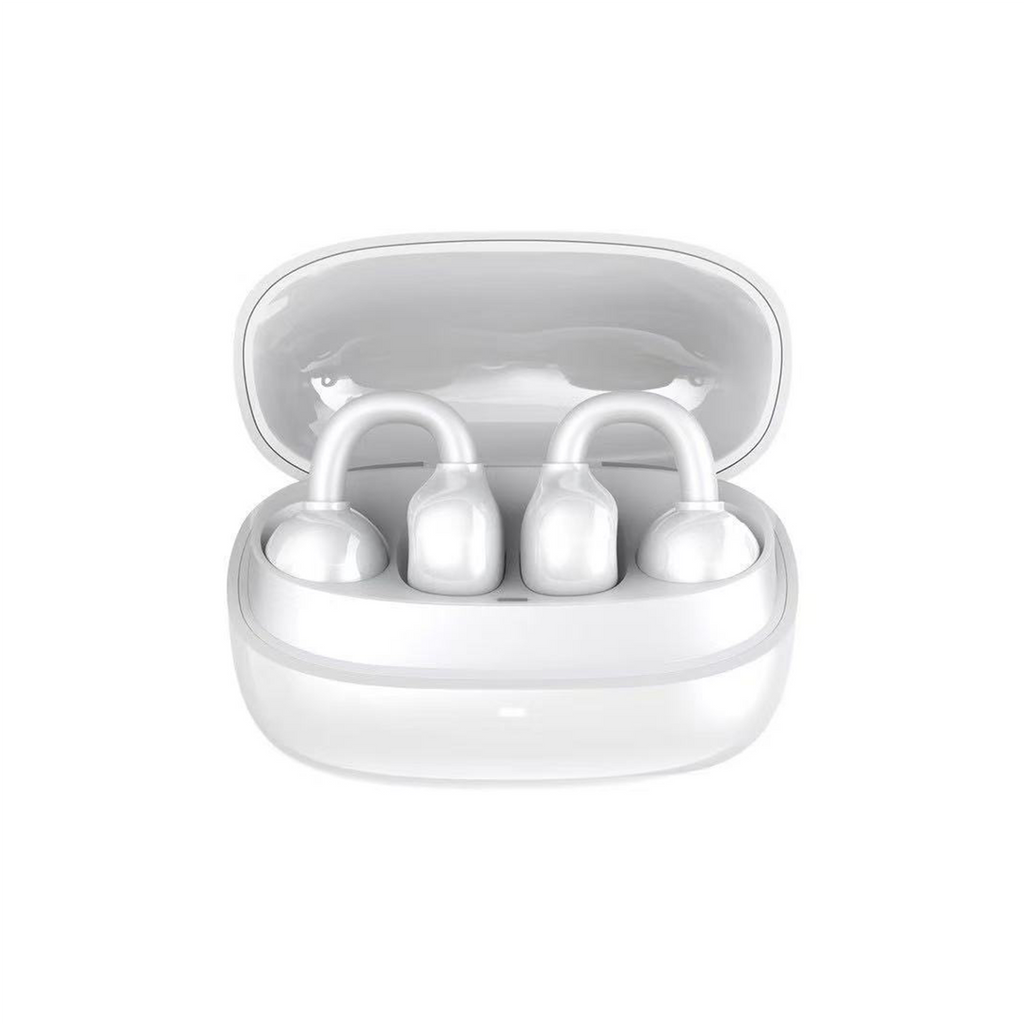 TRUSMI OWS Clip-On Wireless Earphone White