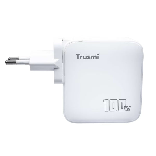TRUSMI PD100W 2C1A GaN Fast Charger (EU) White