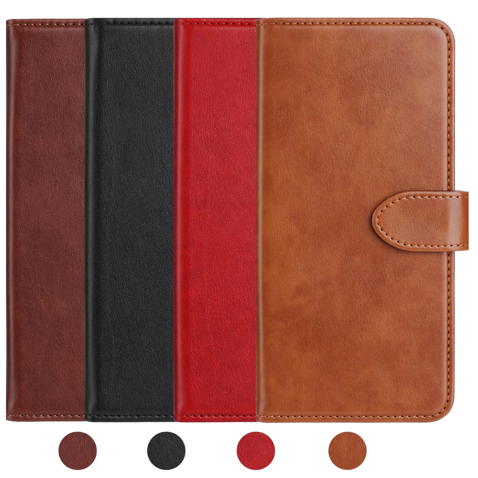 TRUSMI iPhone PU Leather with Card Slot Wallet Phone Case