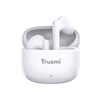 TRUSMI Minimalist Semi-In-Ear Wireless Earphone White