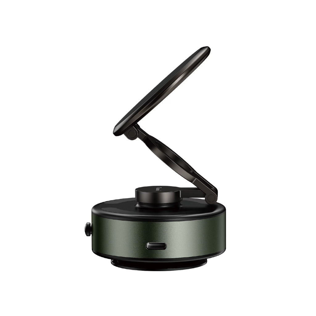 TRUSMI Vacuum Magnetic Car Holder (Electric) Black