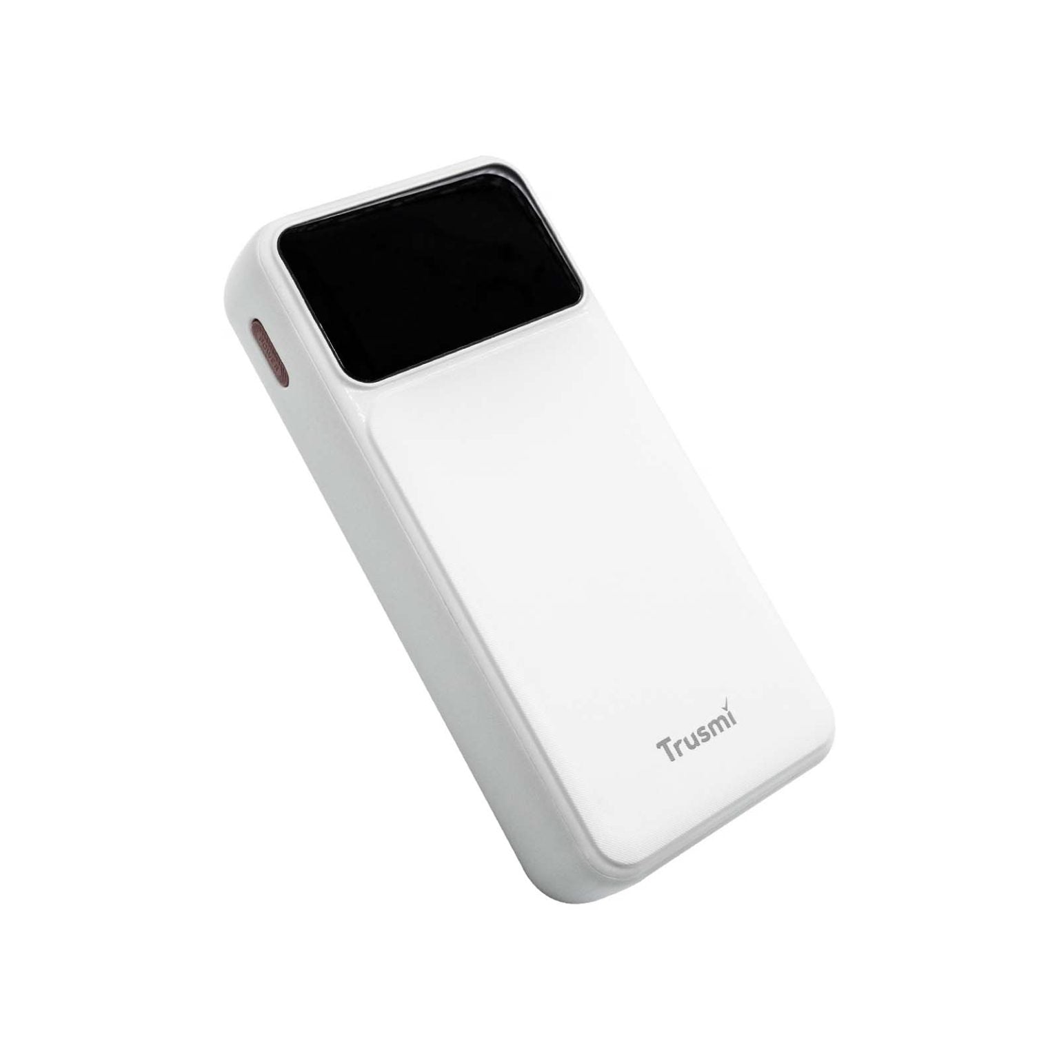 TRUSMI PD22.5W 1C1A Digital Display Power Bank 20000mAh White