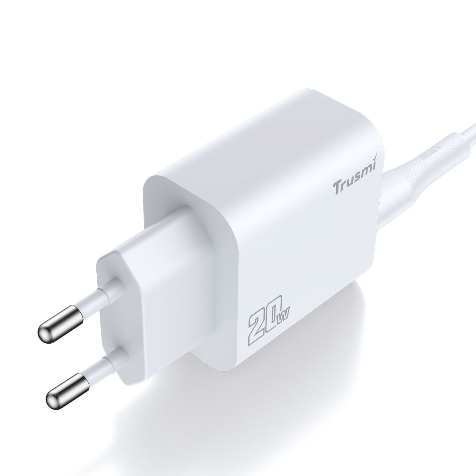 TRUSMI EU Series PD20W AC GaN Fast Charger Set with CL Cable