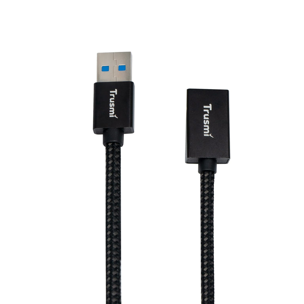TRUSMI USB 3.0 Male to Female Extension Cable