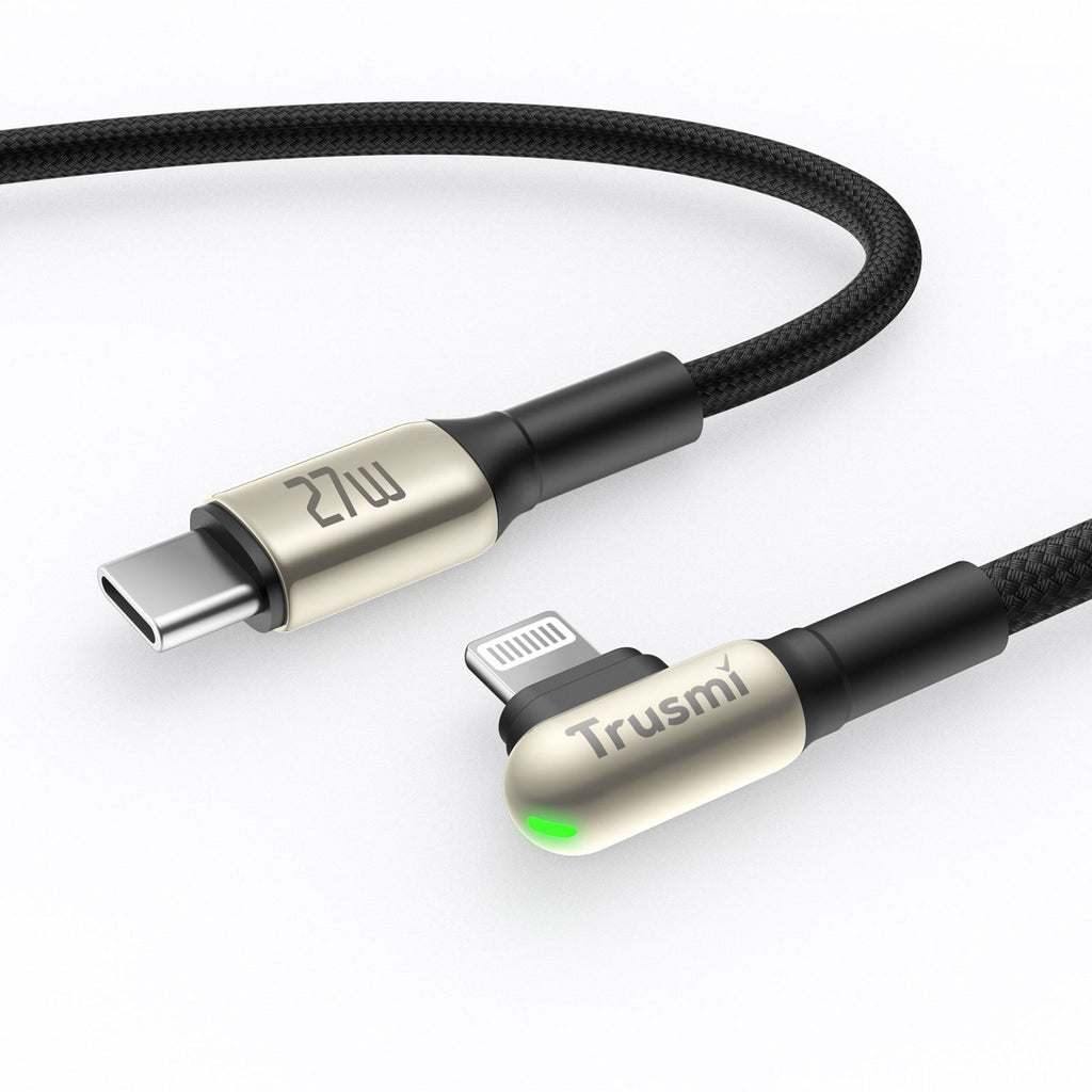 TRUSMI 27W CL Angled LED Zinc Alloy Braided Cable