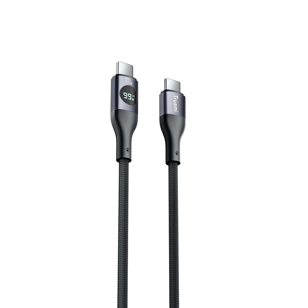 TRUSMI 100W CC Digital Fast Charging Braided Cable