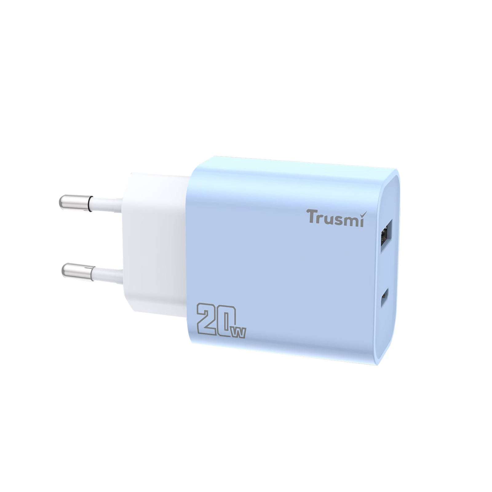 TRUSMI EU Series PD20W AC GaN Fast Charger Set with CL Cable