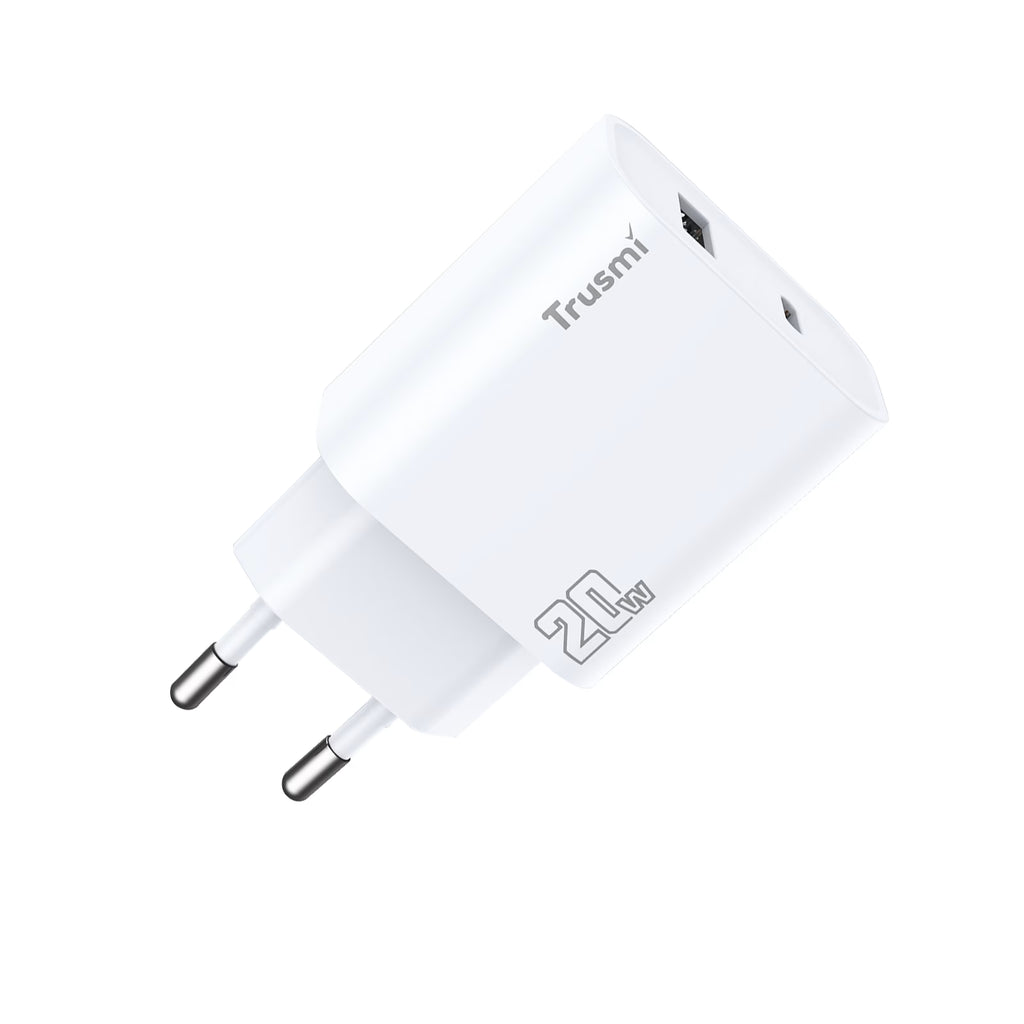 TRUSMI EU Series PD20W AC GaN Fast Charger Set with CL Cable