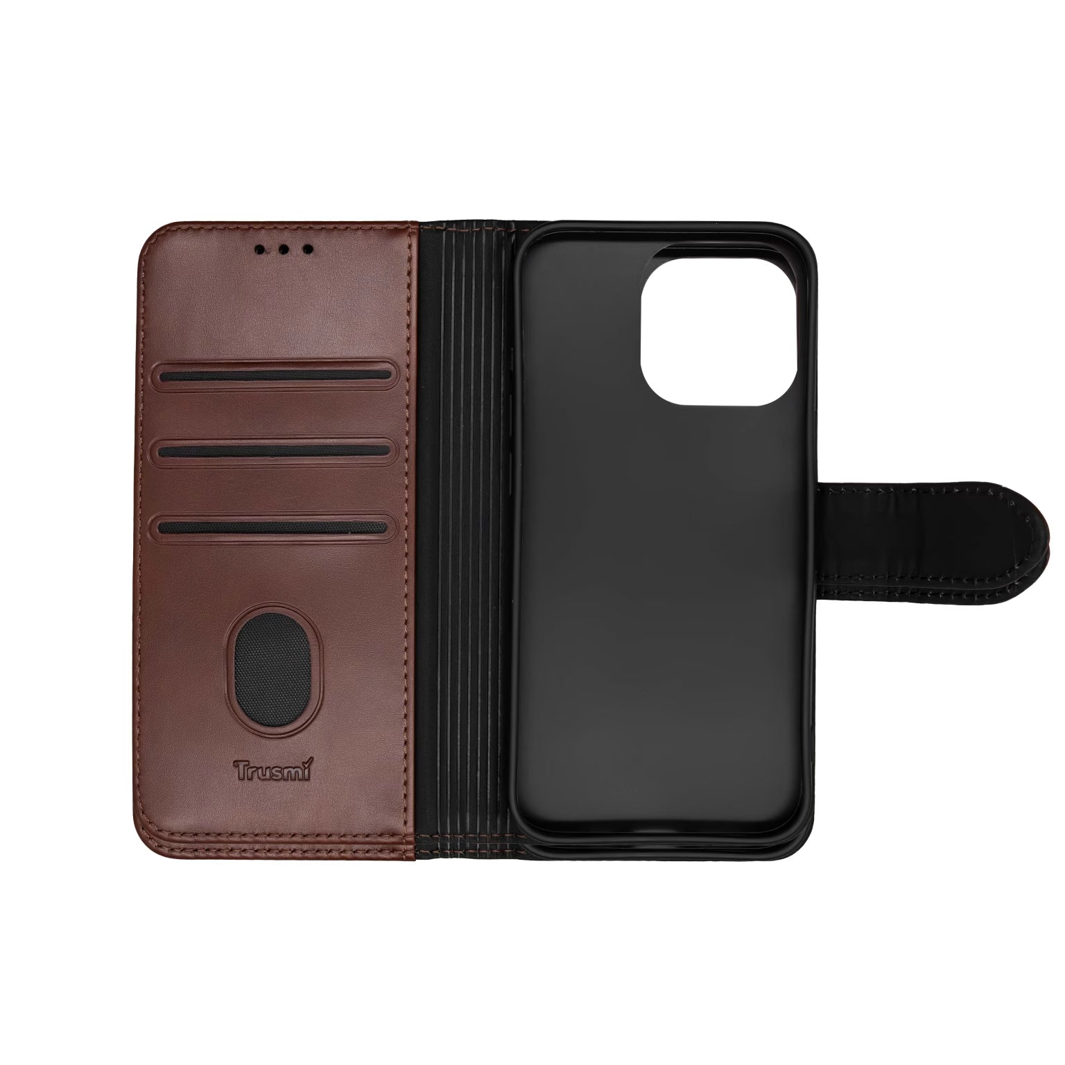 TRUSMI iPhone PU Leather with Card Slot Wallet Phone Case