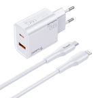 TRUSMI PD20W A+C GaN Fast Charger Set with CL Cable