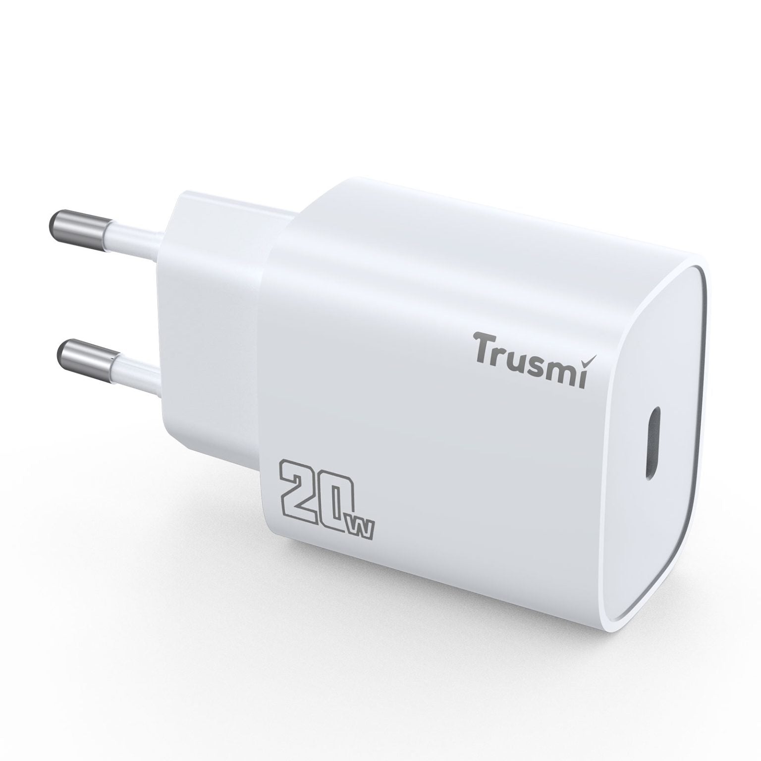 TRUSMI PD20W Type C FAST Charger(EU) White