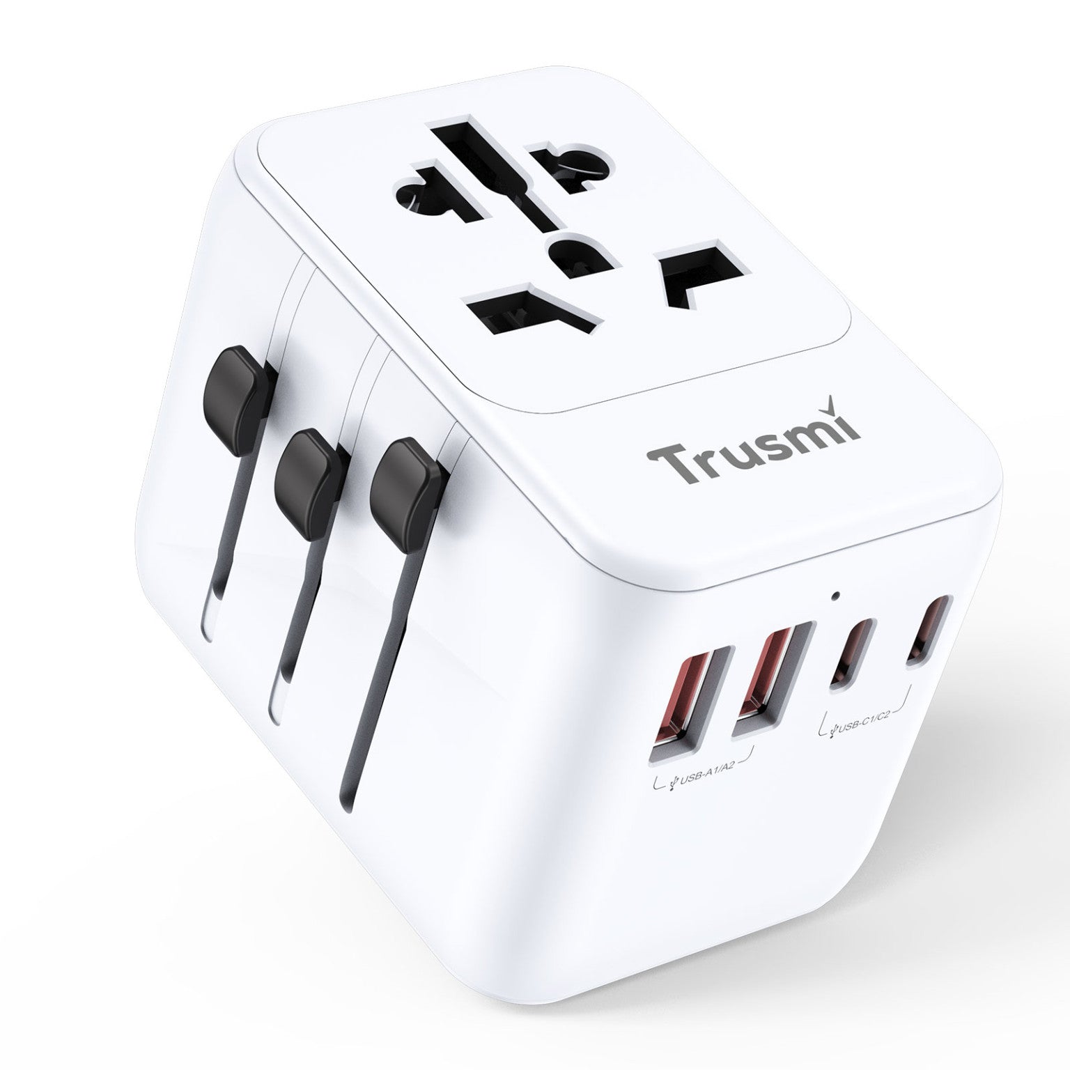 TRUSMI 35W 3C2A Travel Adapter Charger
