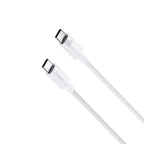 TRUSMI 100W C To C Braided Charging Cable White 3M