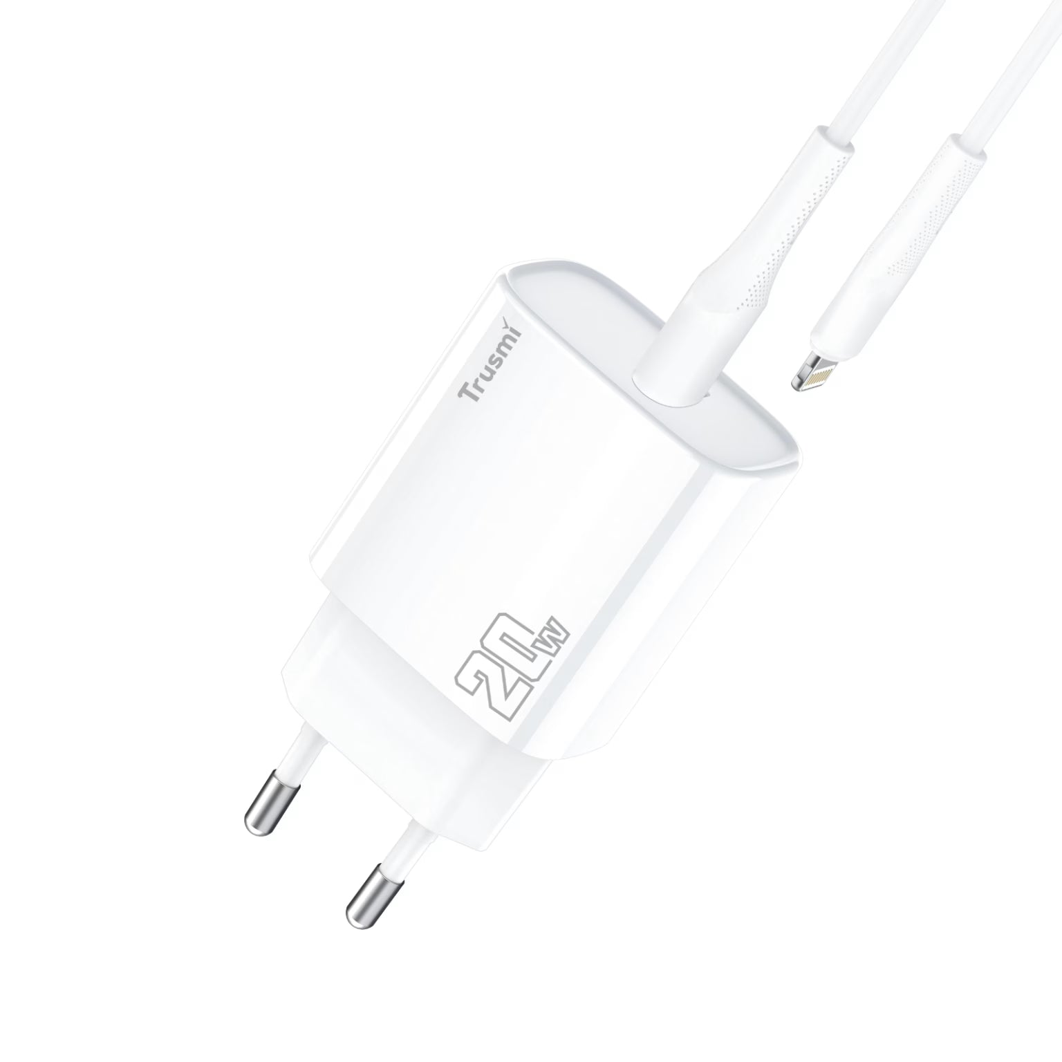 TRUSMI PD20W Type-C Charger Set with 20W C to L