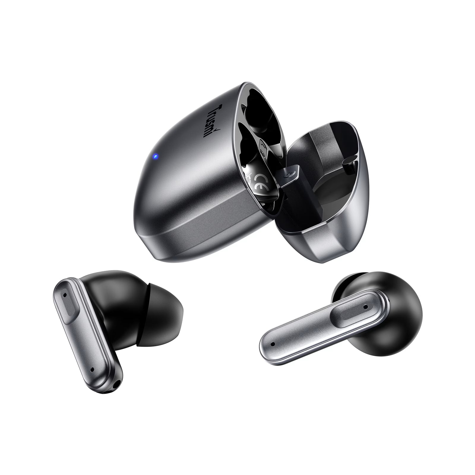 TRUSMI ENC Zinc Alloy Metal Wireless Earphone