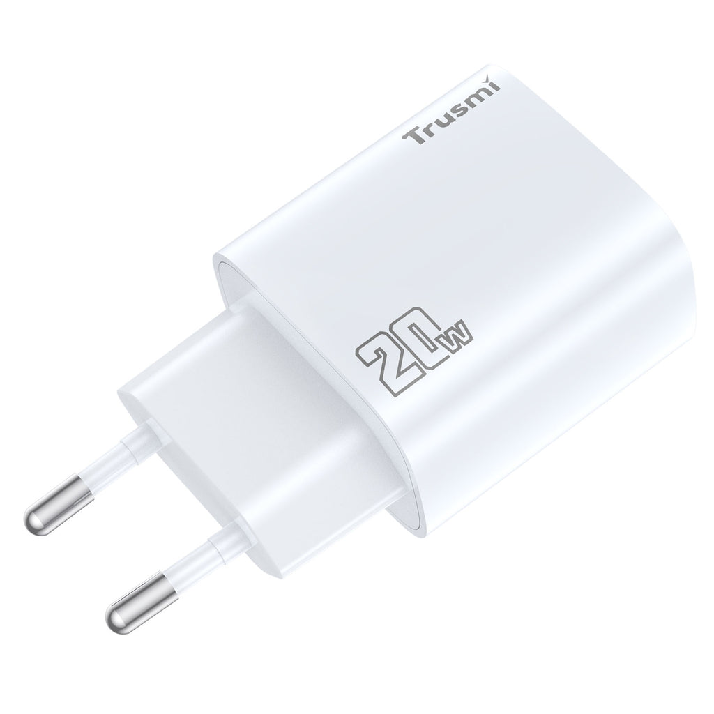 TRUSMI PD20W Type C FAST Charger(EU) White