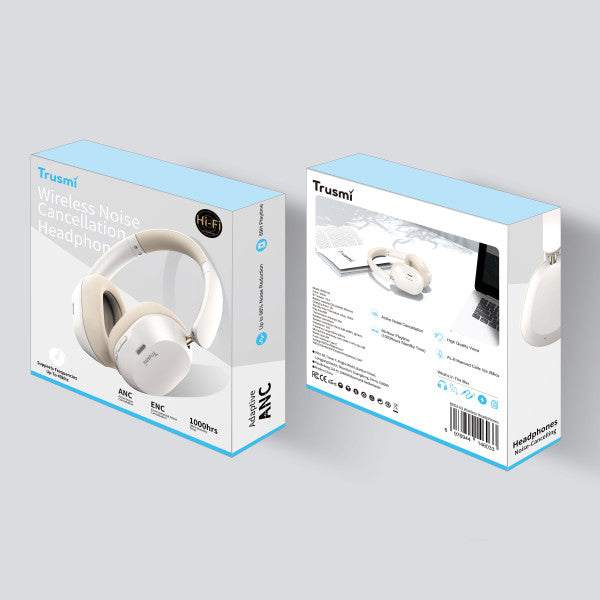 TRUSMI ANC Hi-Res Wireless HiFi Headphones