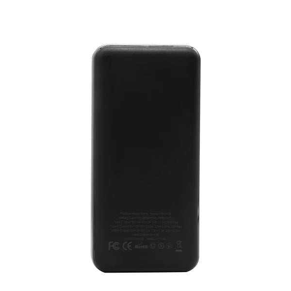 TRUSMI PD22.5W 20000mAh 1C1A Digital Display Power Bank Black
