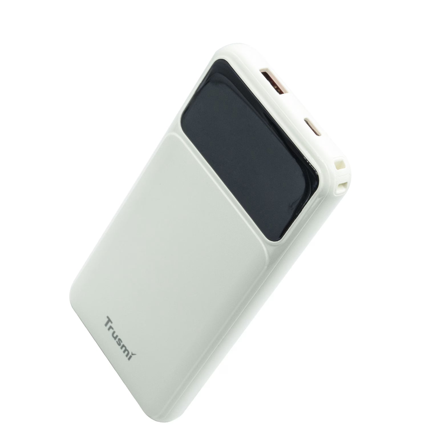 TRUSMI PD22.5W 10000mAh 1C1A Digital Display Power Bank White