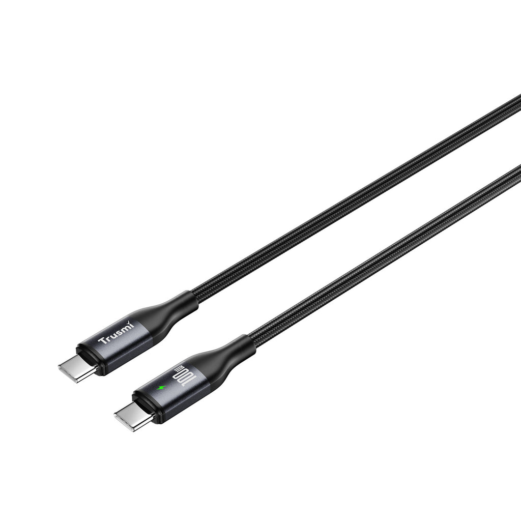 TRUSMI 100W CC Smart Power off Alluminum Alloy Cable