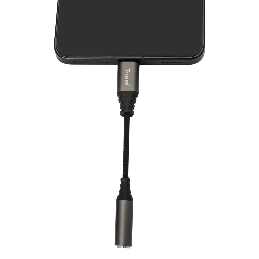 TRUSMI Lighting to 3.5 Jack Adapte 10cm