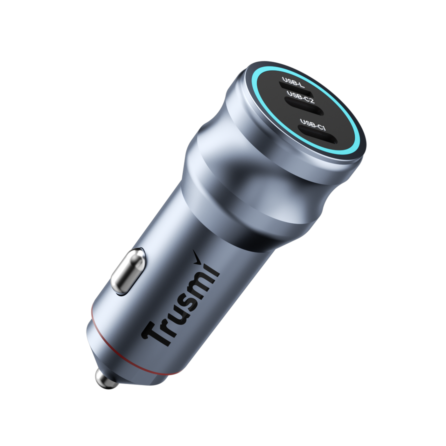 TRUSMI 55W 2C1L Metal Quick Car Charger