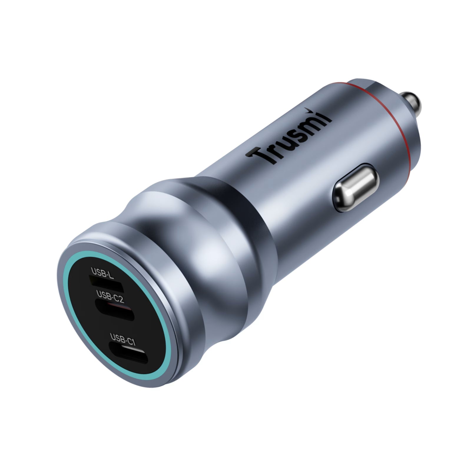 TRUSMI 55W 2C1L Metal Quick Car Charger