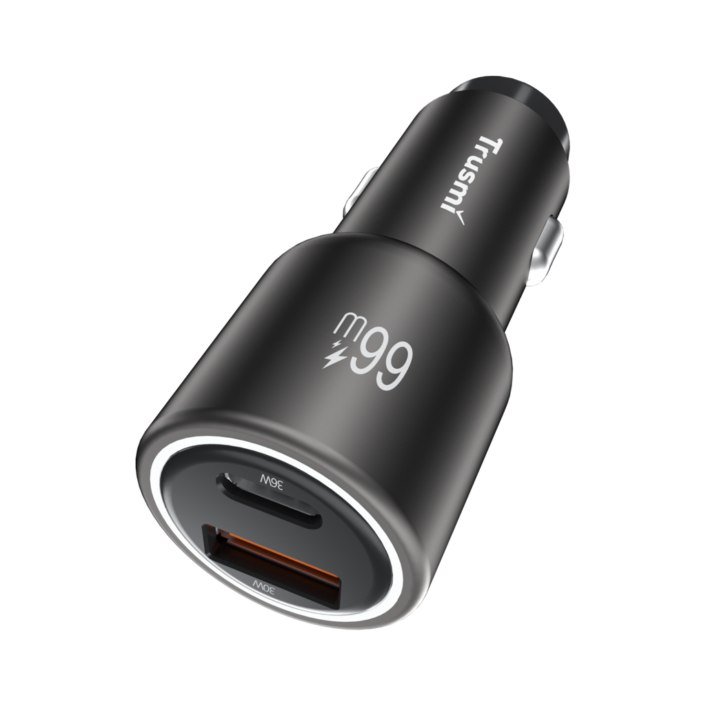 TRUSMI PD66W AC Metal Fast Car Charger