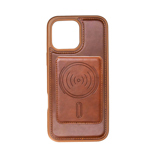 TRUSMI iPhone Magnetic PU Leather with Card Slot Phone Case