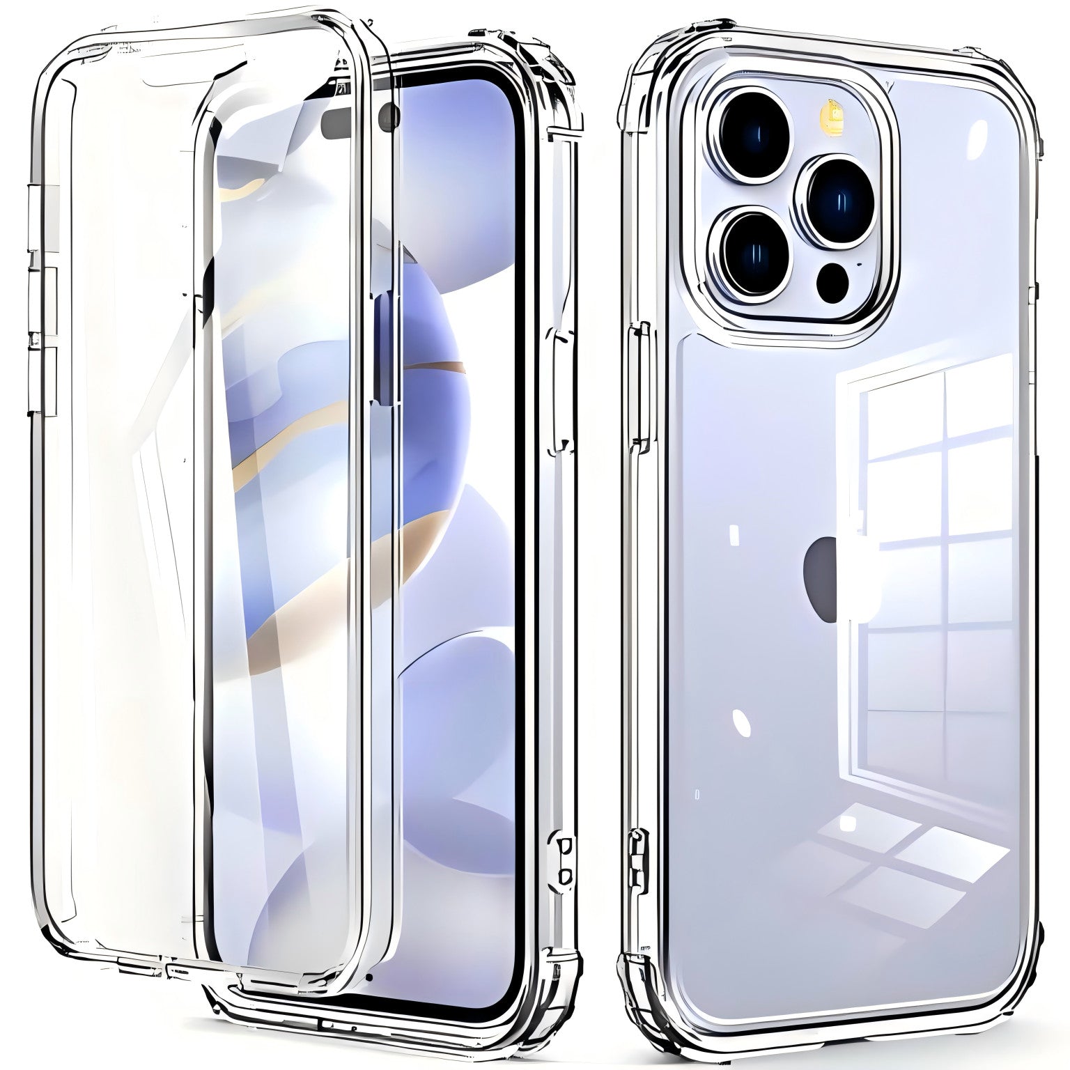 TRUSMI TPU Transparent Case