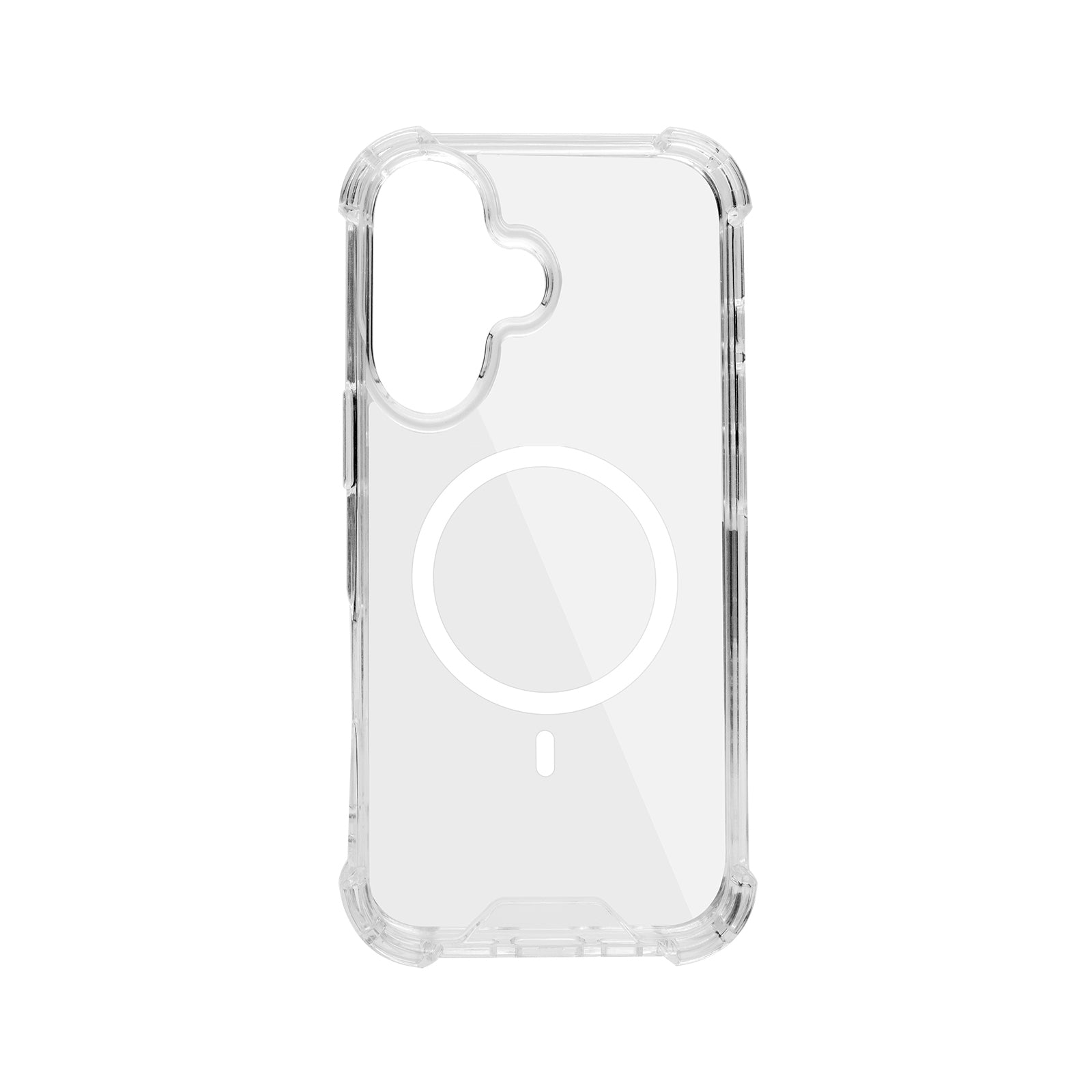 TRUSMI Series Soft Silicone Built-in Magnetic Phone Case Black